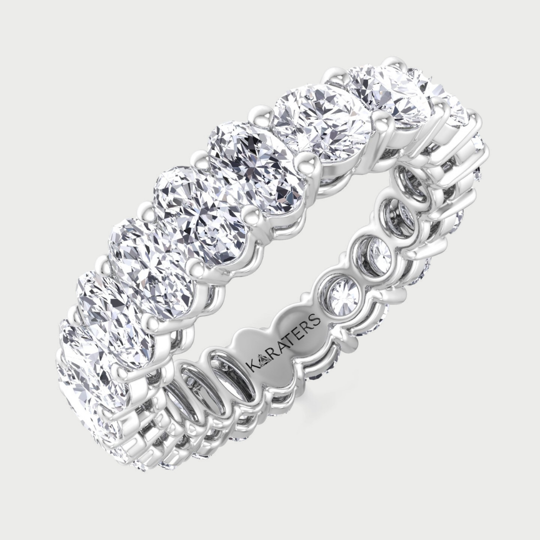 Cieza - Oval and Round and Cut Lab Grown Diamond Eternity Band