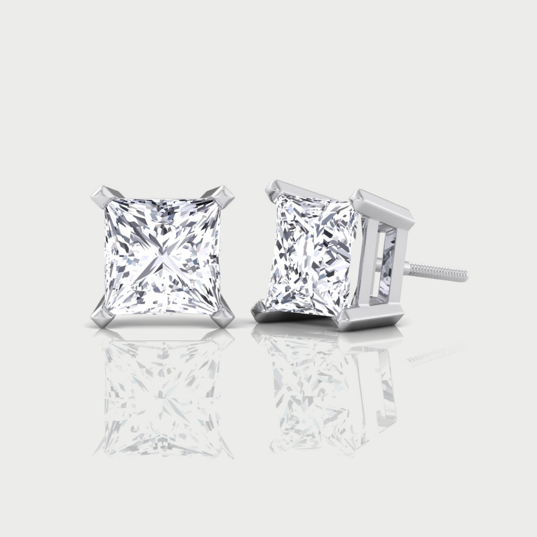 Princess Lab Grown Diamond Studs