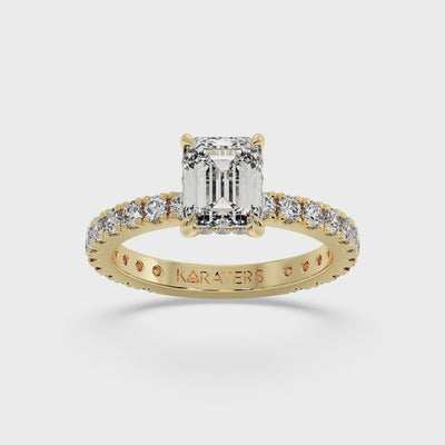 emerald-cut-lab-grown-diamond-engagement-ring-with-hidden-halo-side-stones-solid-yellow-gold