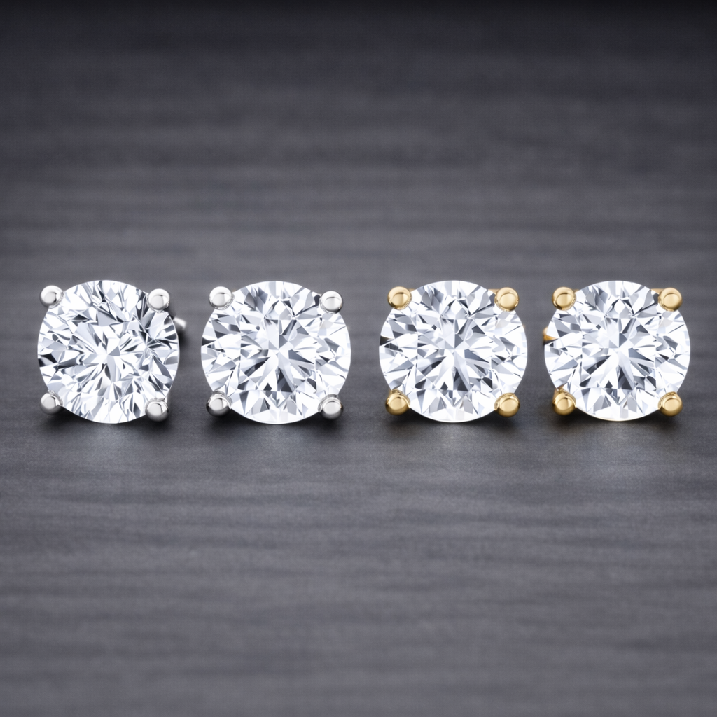 Where to Buy Large Lab Grown Diamond Stud Earrings Without Overpaying