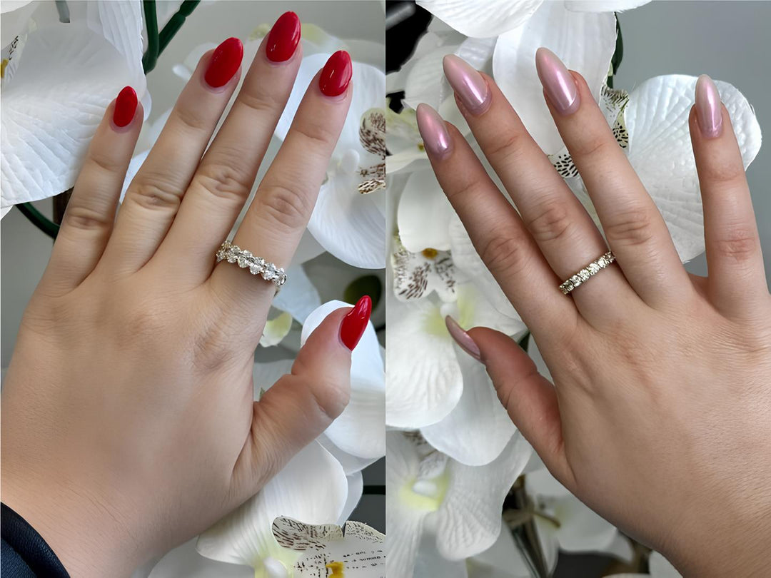 Eternity Bands vs Half-Eternity