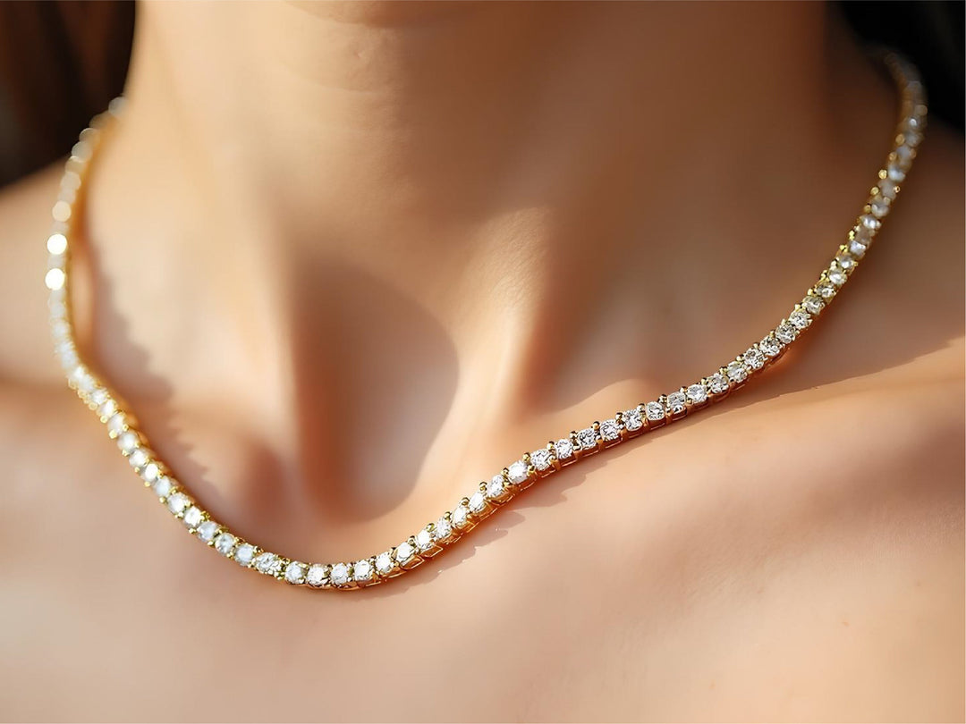 How to Choose the Perfect Diamond Tennis Necklace