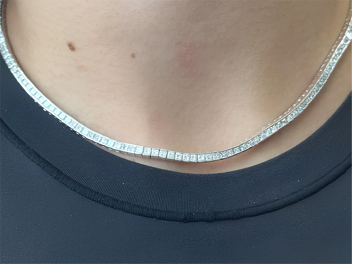 How to Prevent Your Tennis Necklace from Flipping or Twisting