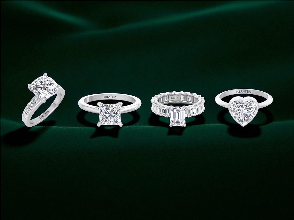 Most Popular Shapes of Lab-Grown Diamond Engagement Ring