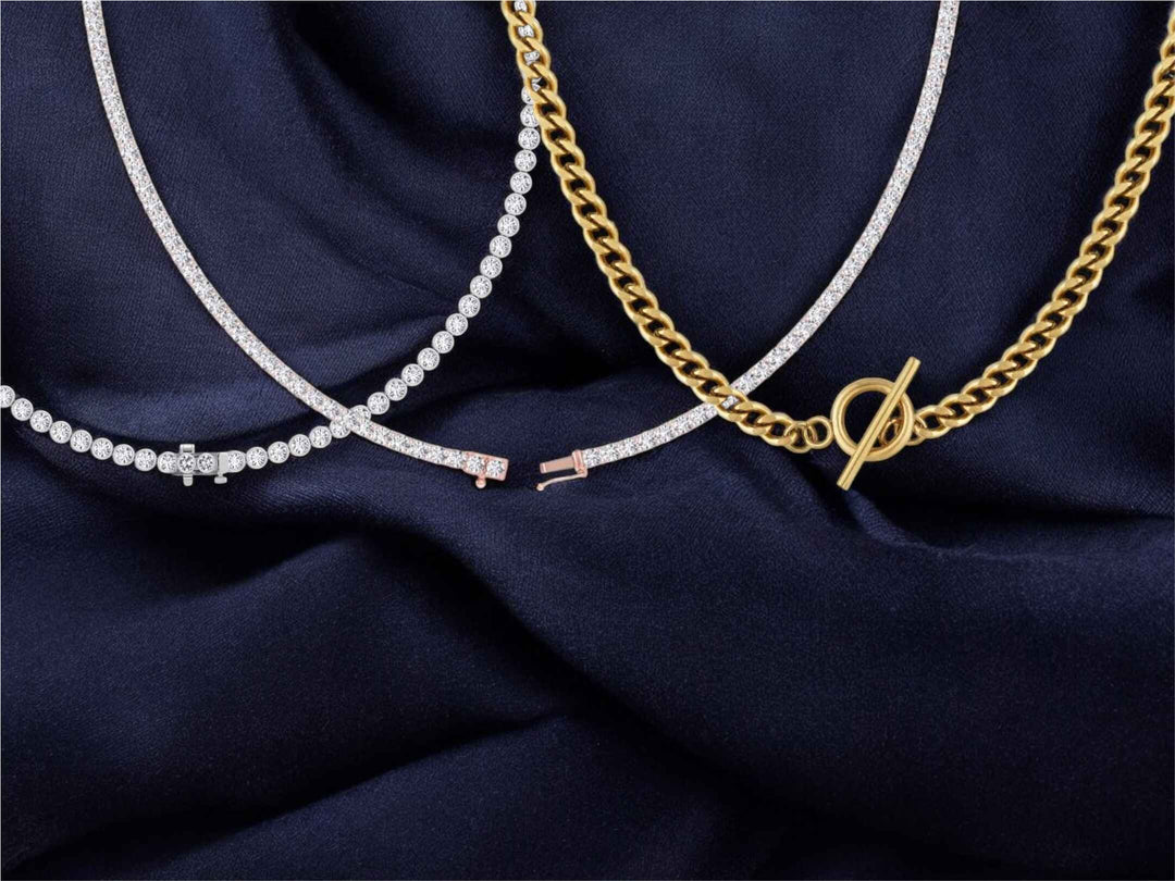 Tennis Necklace Clasp Styles