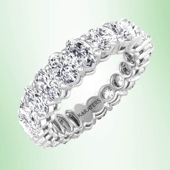 Cieza - Oval and Round and Cut Lab Grown Diamond Eternity Band