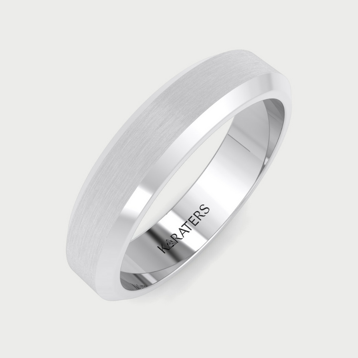 5mm Men's Solid Gold Band