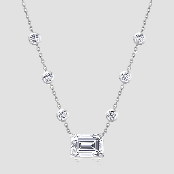 Emerald Center Stone Lab Grown Diamond by The Yard