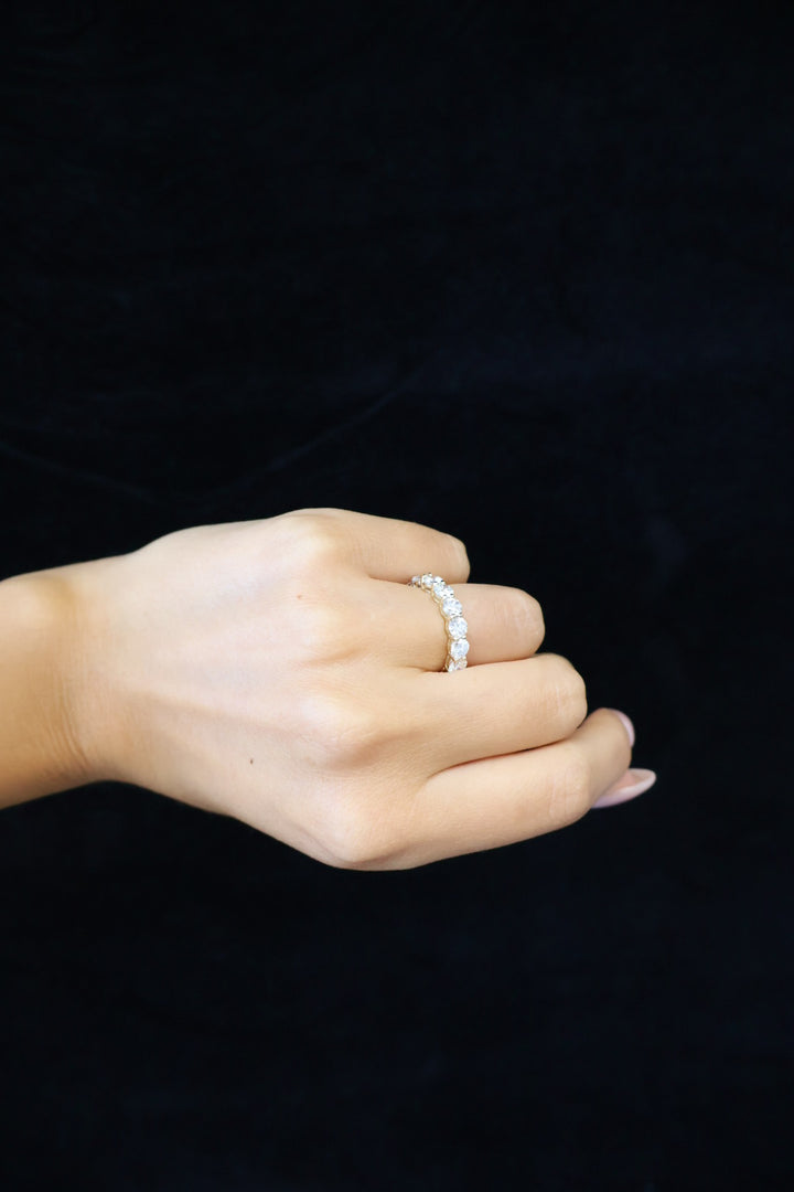 Classic Round Cut Lab-Grown Diamond Eternity Band