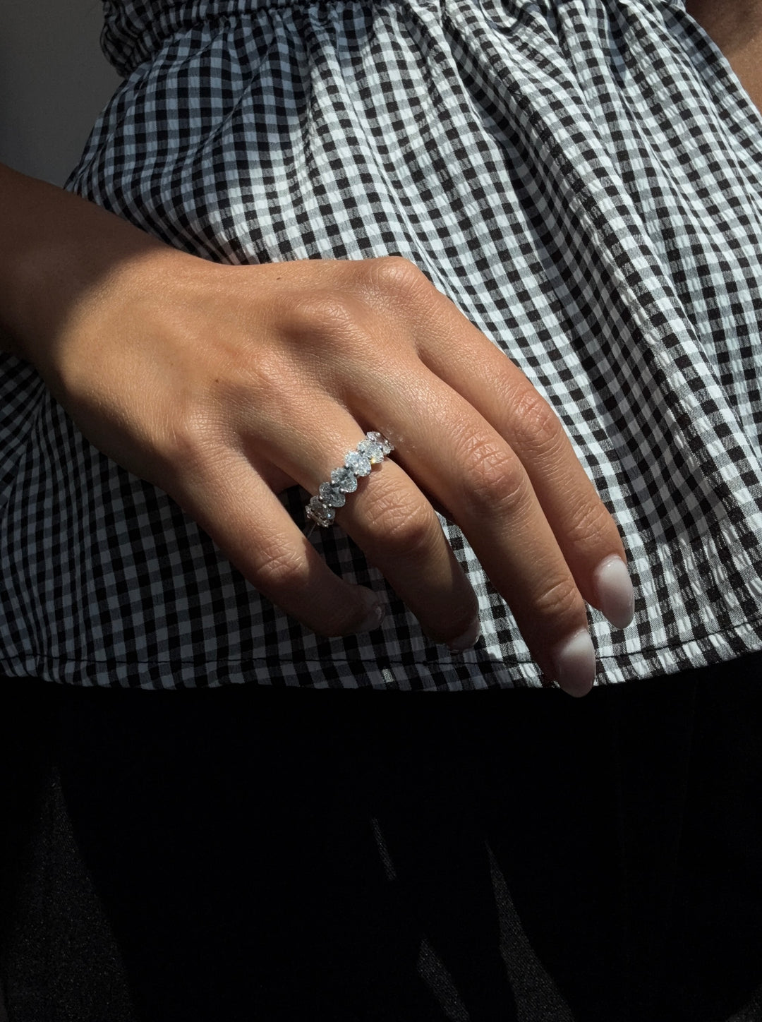 6CT The Lux Oval Cut Lab Grown Diamond Eternity Band