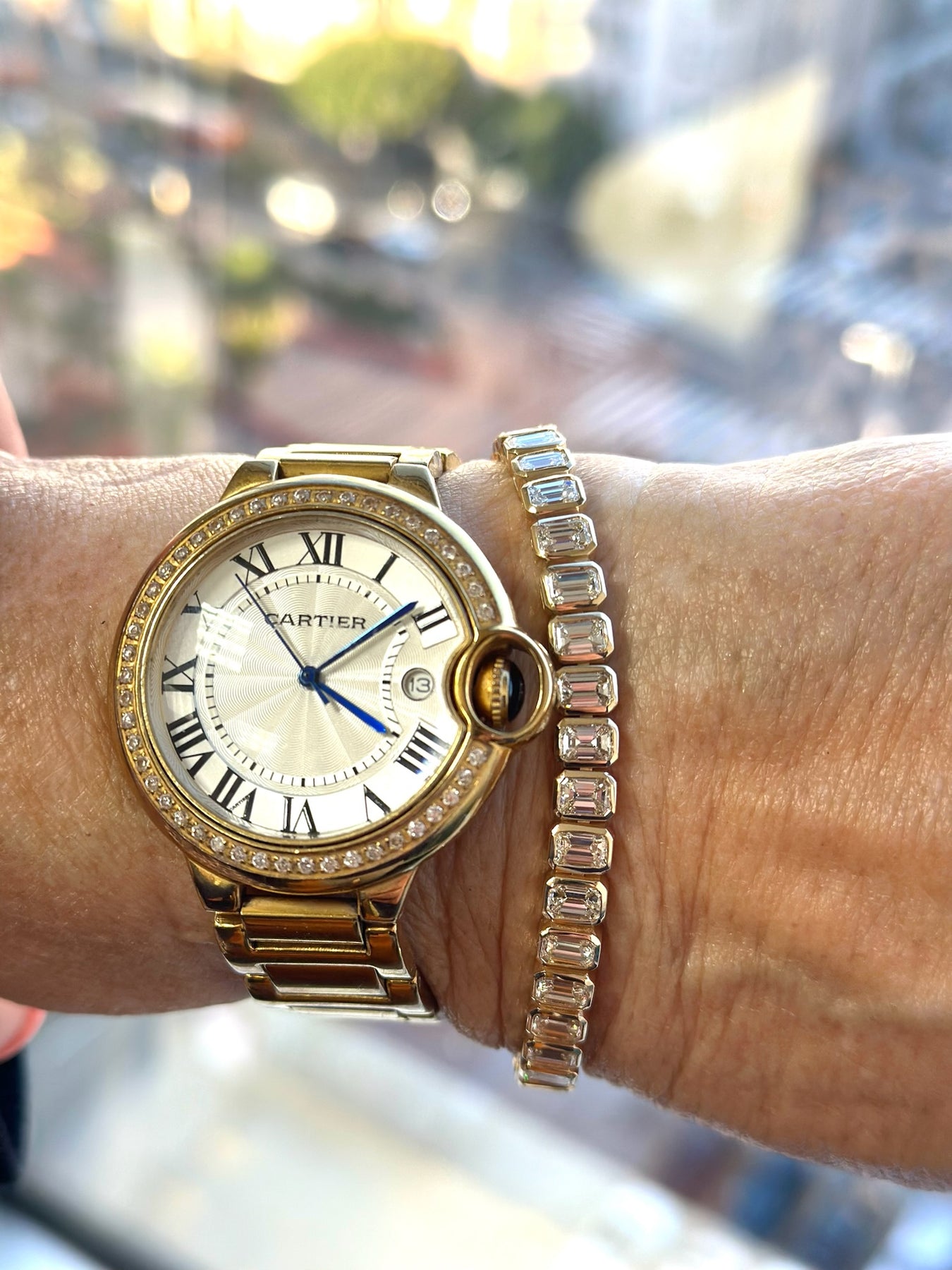 Lab Grown Diamond Tennis Bracelet and Bangles