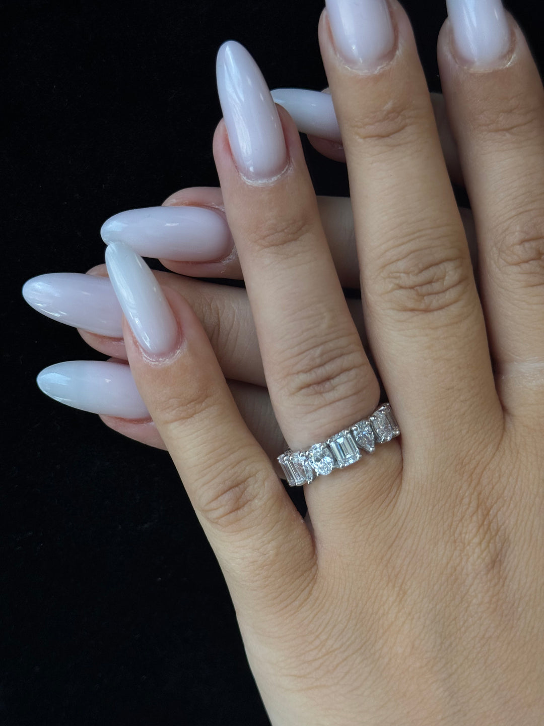 Multi Shape Lab Grown Diamond Eternity Band