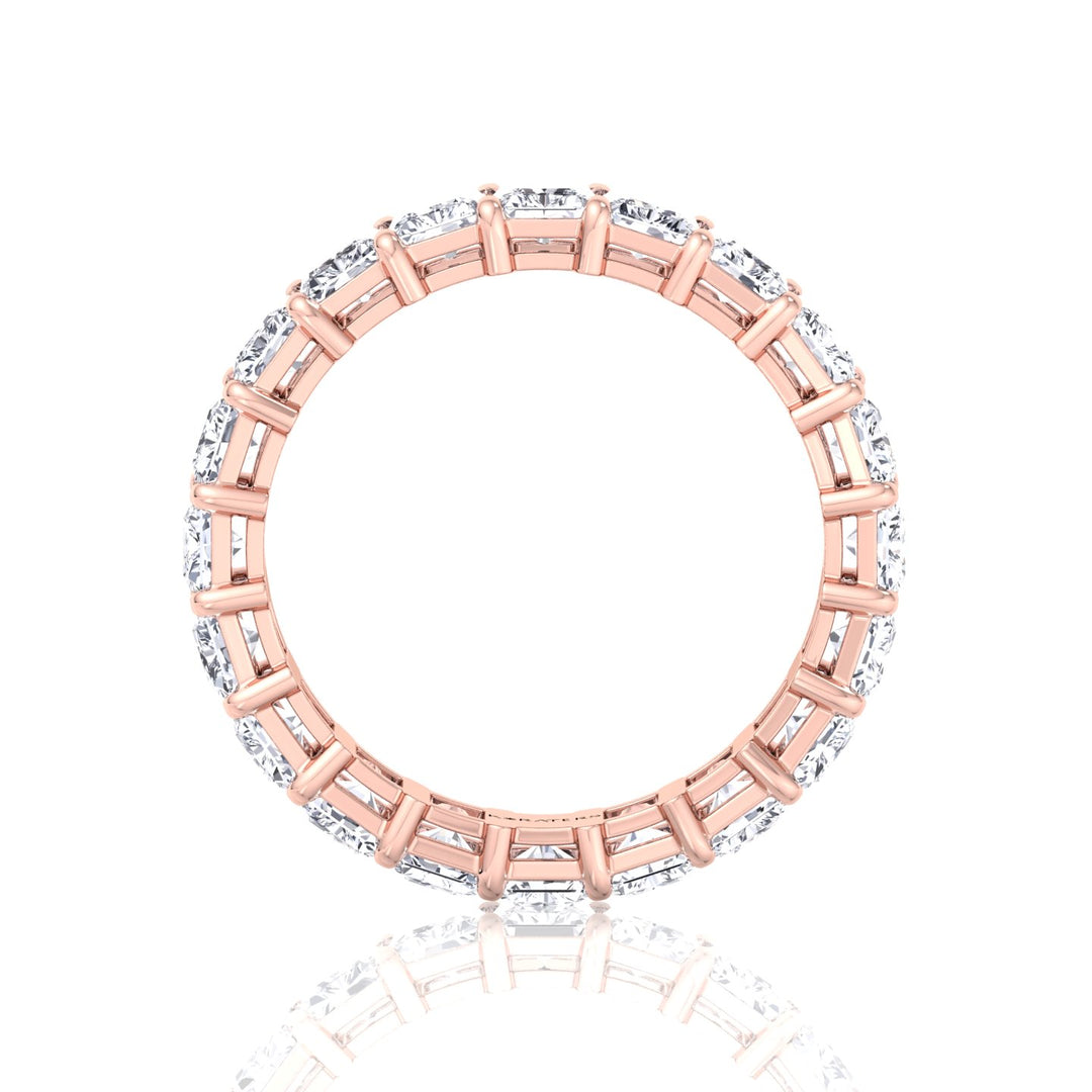 Radiant Cut Lab Grown Diamond Full Eternity Band