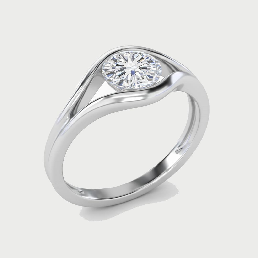 Oculus Solitaire Lab Grown Diamond Engagement Ring