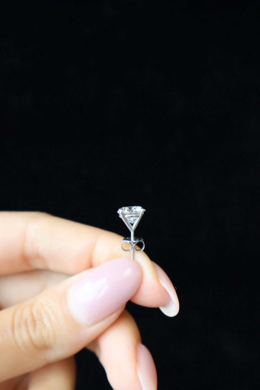 Round Cut  Lab-Grown Diamond Studs 1