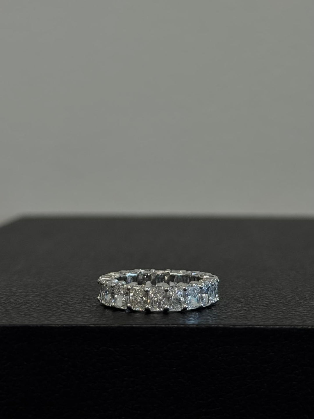 Radiant Cut Lab Grown Diamond Full Eternity Band