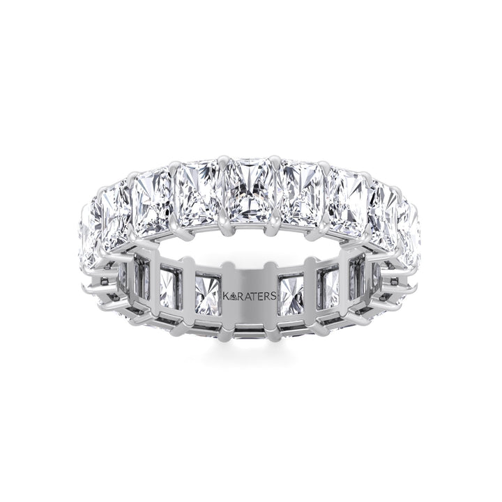 Radiant Cut Lab Grown Diamond Full Eternity Band