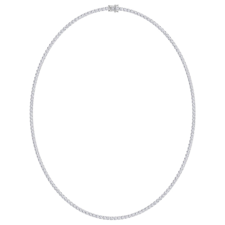 15 Carat T.W.  Men's Lab-Grown Diamond Tennis Necklace