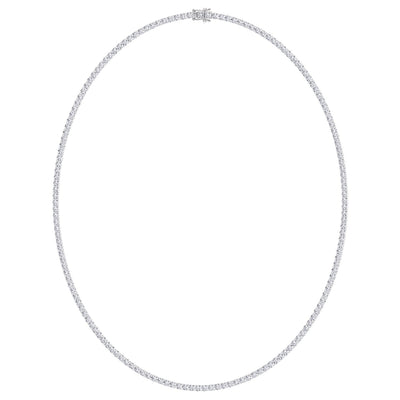 15 Carat T.W.  Men's Lab-Grown Diamond Tennis Necklace