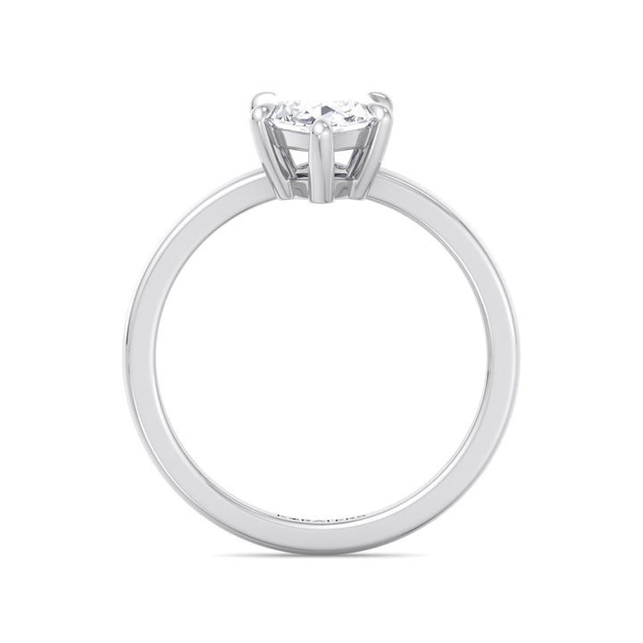 Marquise Shape Lab-Grown Diamond Solitaire Engagement Ring