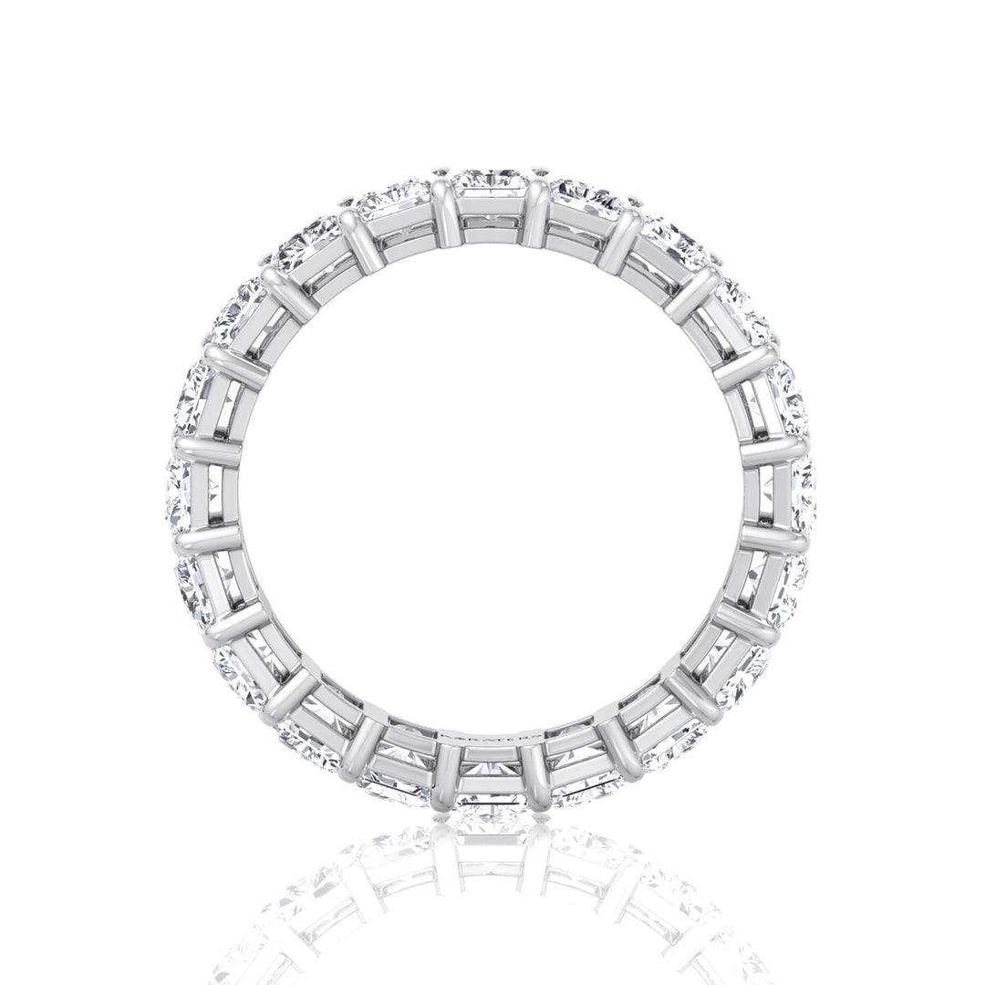Radiant Cut Lab Grown Diamond Full Eternity Band