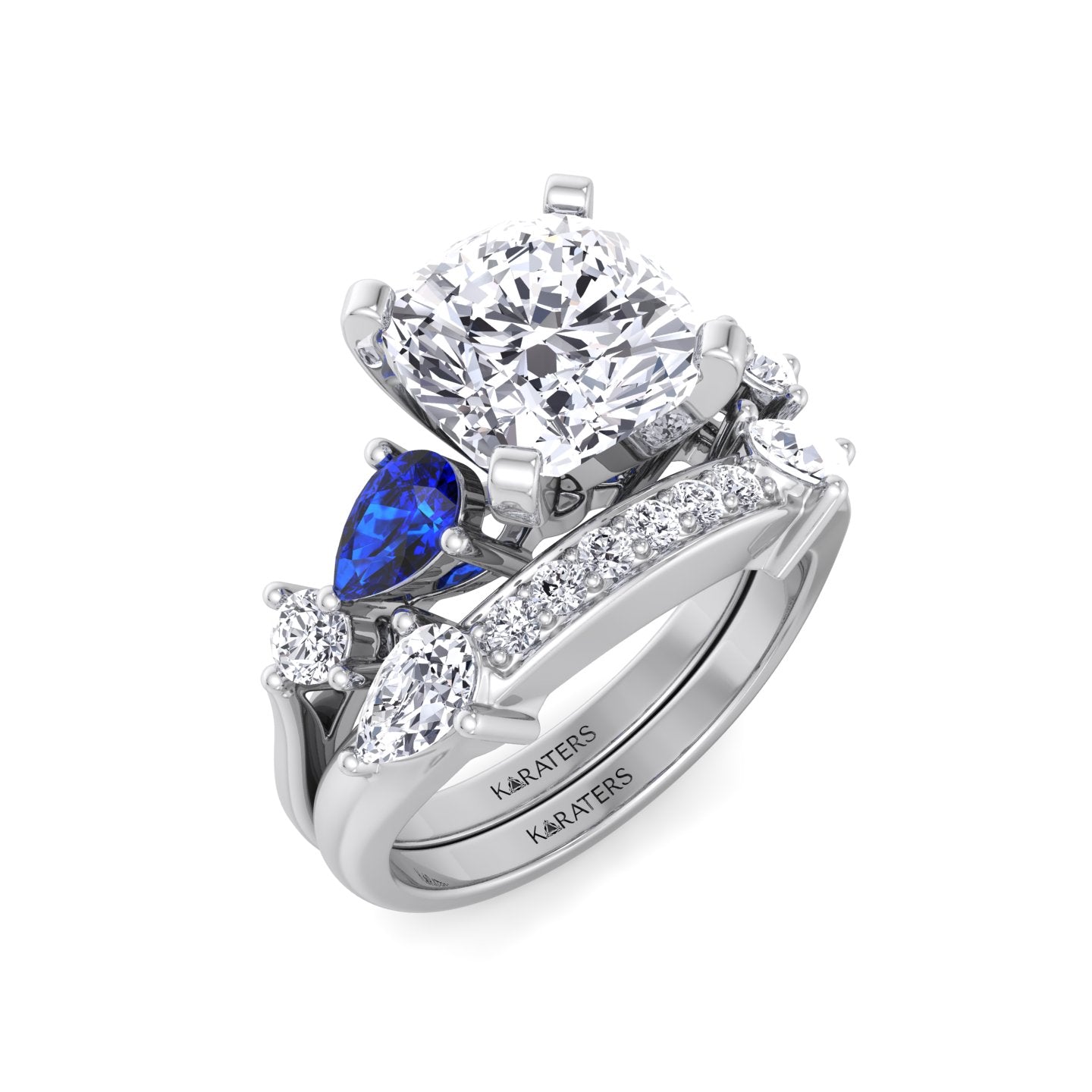 Multi Shape Lab Grown Diamond Wedding Set