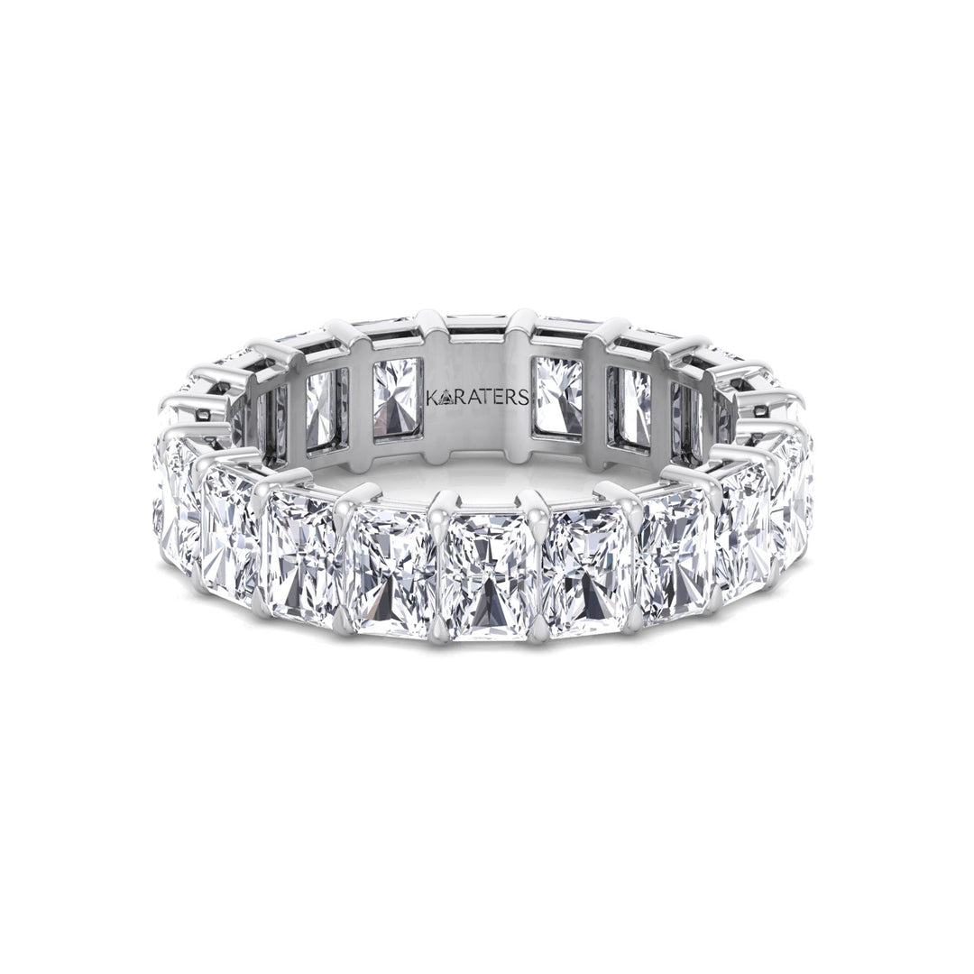 Radiant Cut Lab Grown Diamond Full Eternity Band