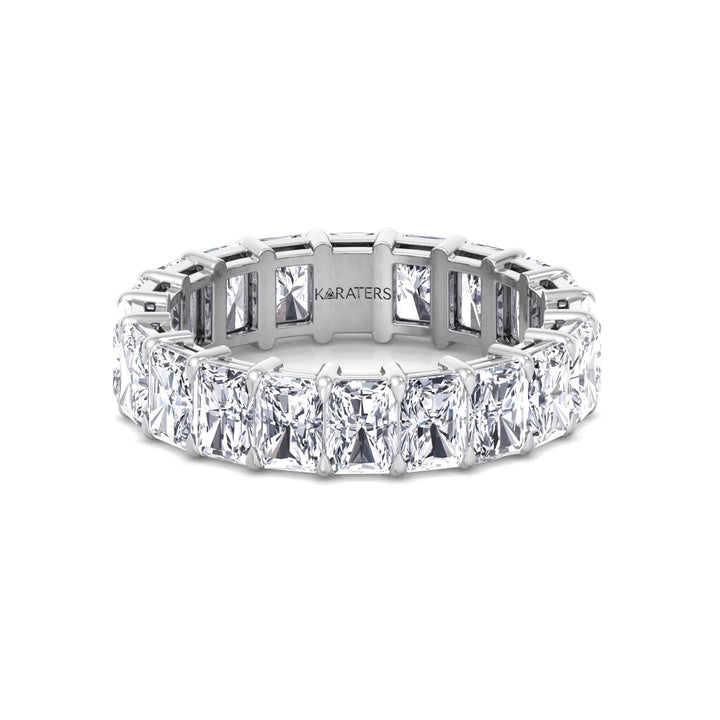 Radiant Cut Lab Grown Diamond Full Eternity Band