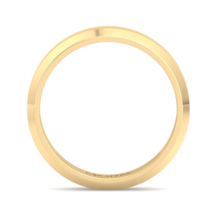 Elio - 5mm Men's Solid Gold Band