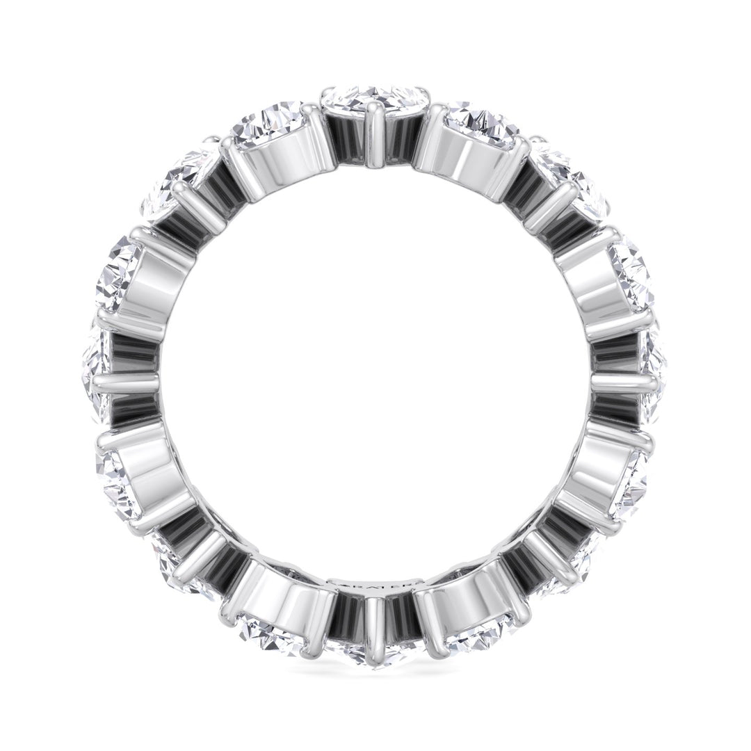 Lorca - Pear Shape Lab Grown Diamond Eternity Band, Profile 