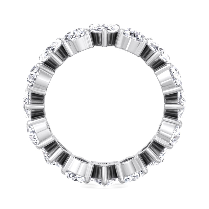 Lorca - Pear Shape Lab Grown Diamond Eternity Band, Profile 