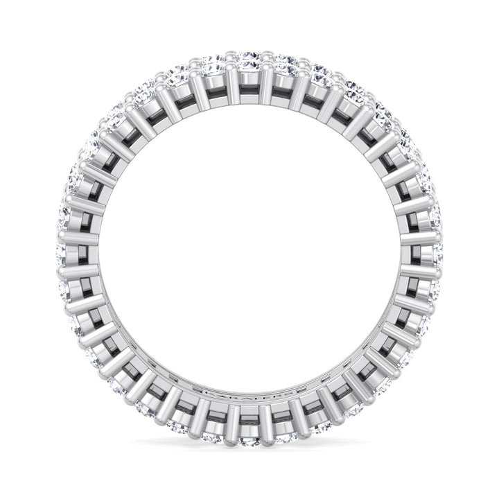 Ávila - Baguette and Round Cut Lab Grown Diamond Eternity Band