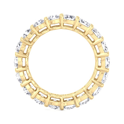 Cáceres - Double Shape - Round and Cushion Cut Lab Grown Diamond Eternity Band