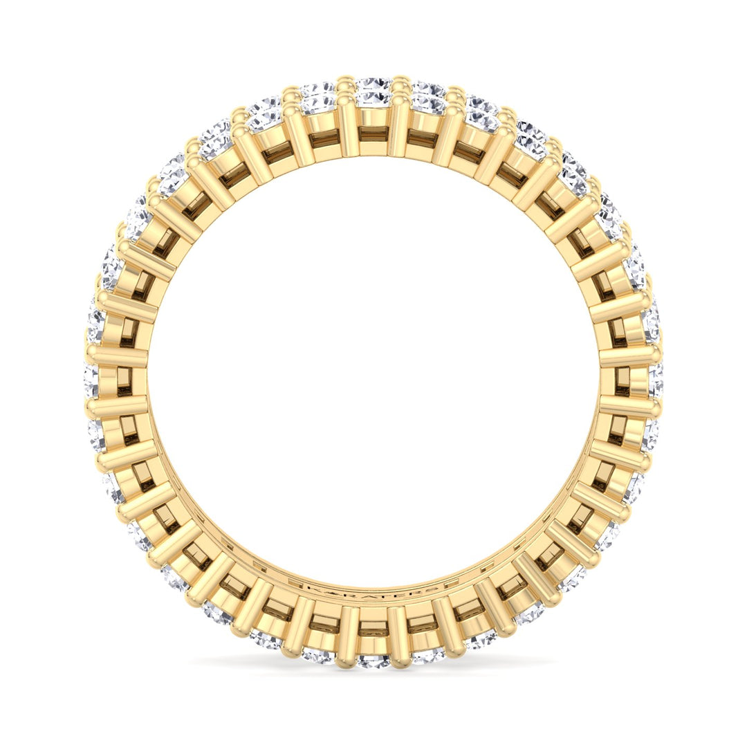 Ávila - Baguette and Round Cut Lab Grown Diamond Eternity Band