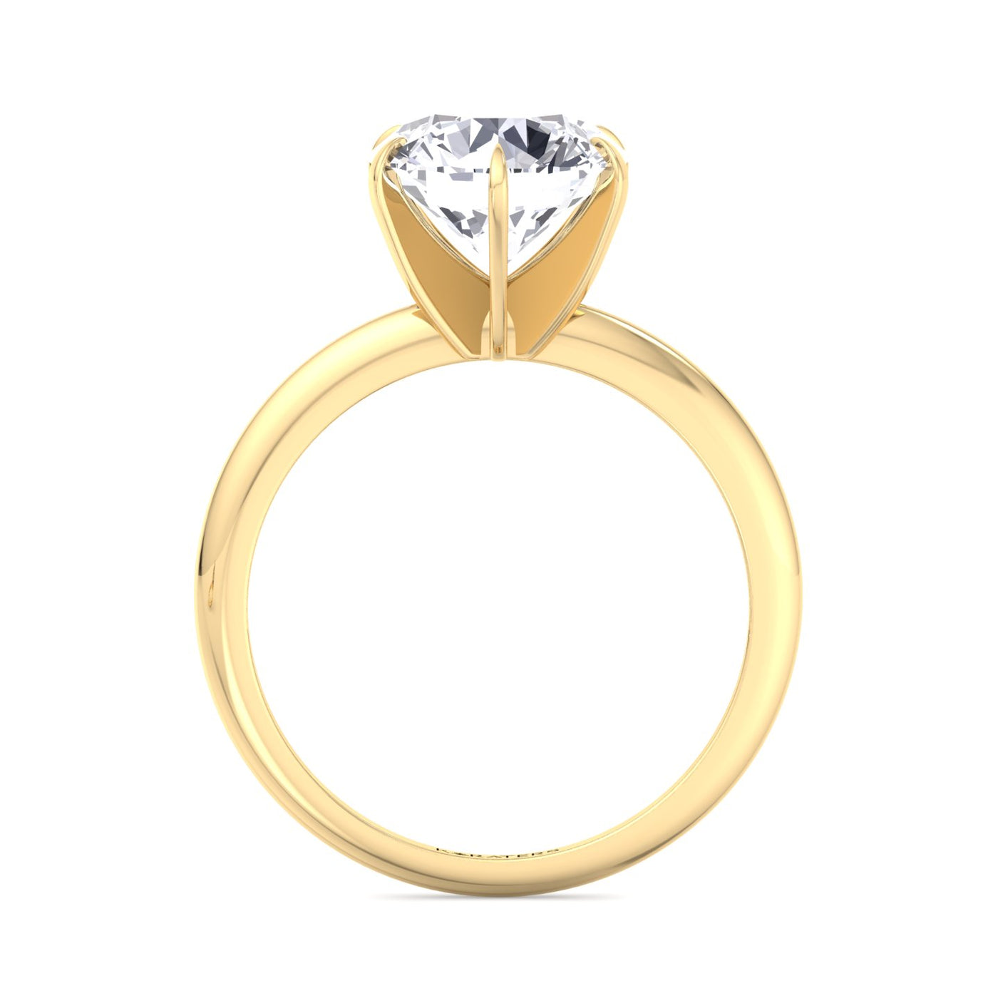 six-prong-round-cut-solitaire-lab-grown-diamond-engagement-ring-in-yellow-gold