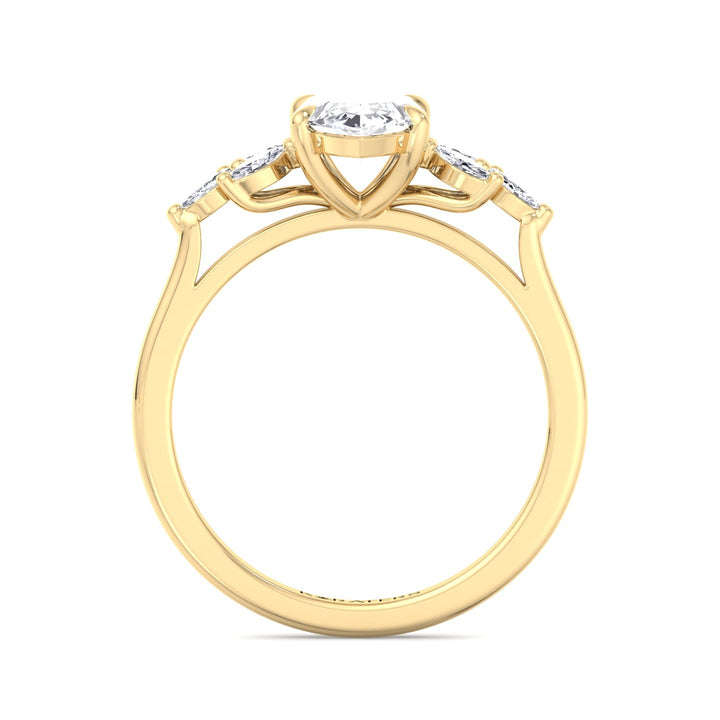 marquise-cut-solitaire-lab-grown-diamond-engagement-ring-marquise-triple-sidestones-in-solid-yellow-gold-band