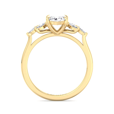 marquise-cut-solitaire-lab-grown-diamond-engagement-ring-marquise-triple-sidestones-in-solid-yellow-gold-band
