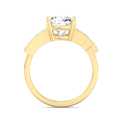 cushion-cut-lab-grown-diamond-engagement-ring-with-channel-band-yellow-gold-band