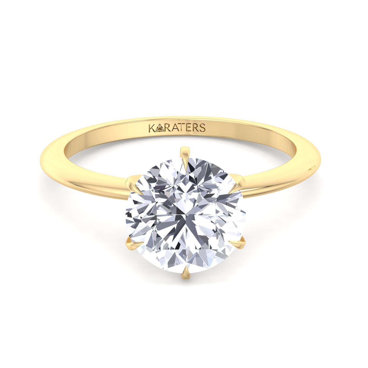 six-prong-round-cut-solitaire-lab-grown-diamond-engagement-ring-solid-yellow-gold