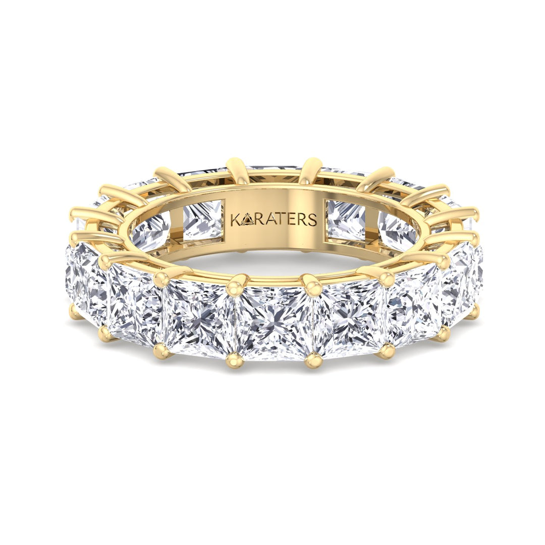 Lleida - Princess Cut Lab Grown Diamond Eternity Band